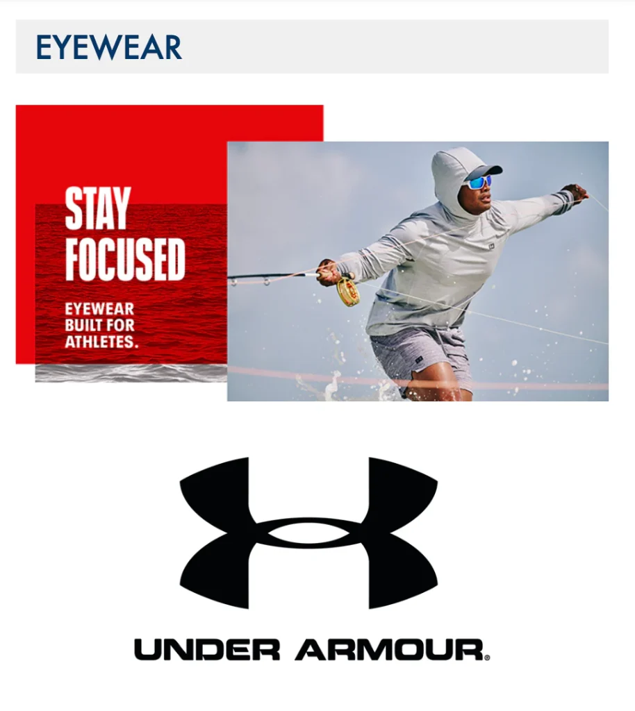 Under Armour Eyewear Catalog